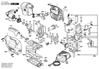 Bosch 3 601 E98 300 Gst 18 V Cordless Jigsaw 18 V / Eu Spare Parts